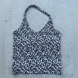 American Eagle Brown Leopard Cheetah Animal Print